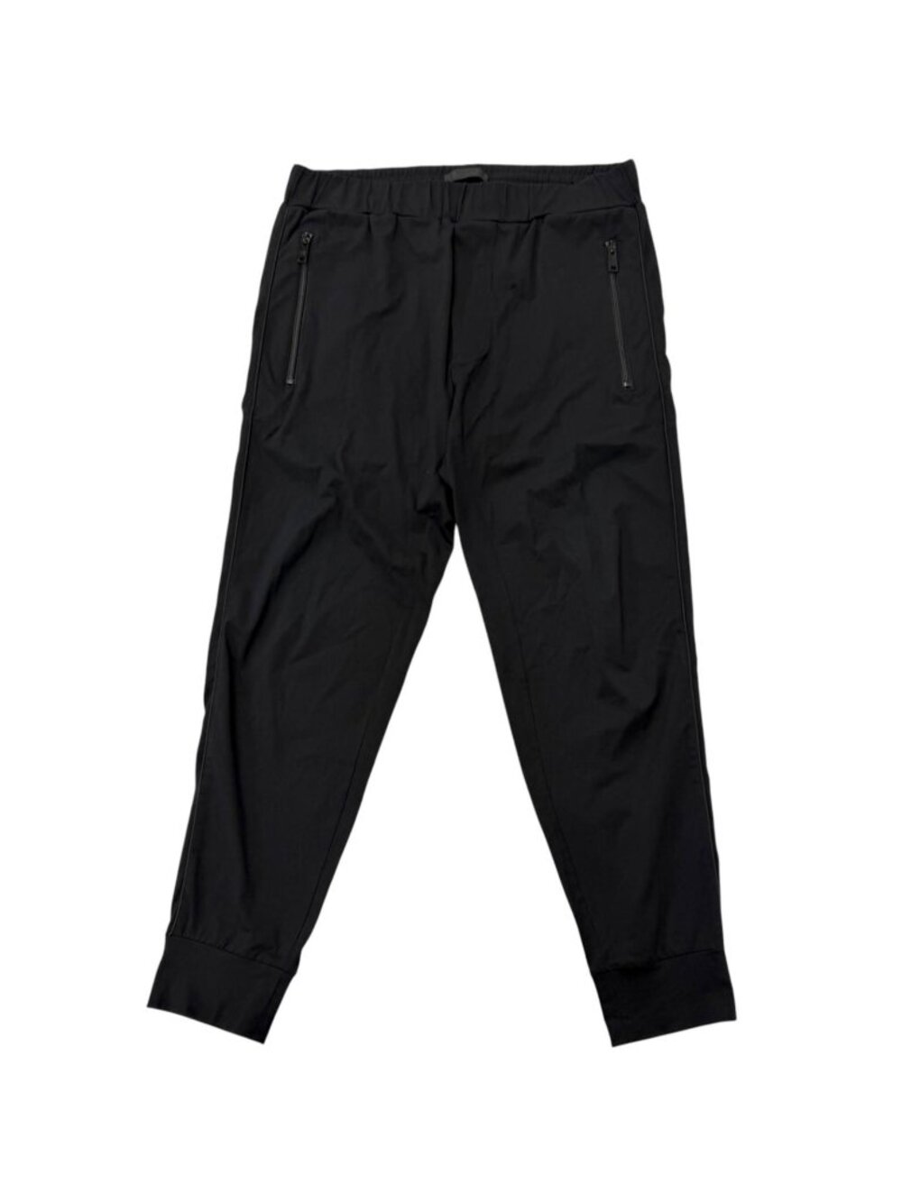 Prada Triangle Logo Re-Nylon Technical Cotton Jogger Pants Black